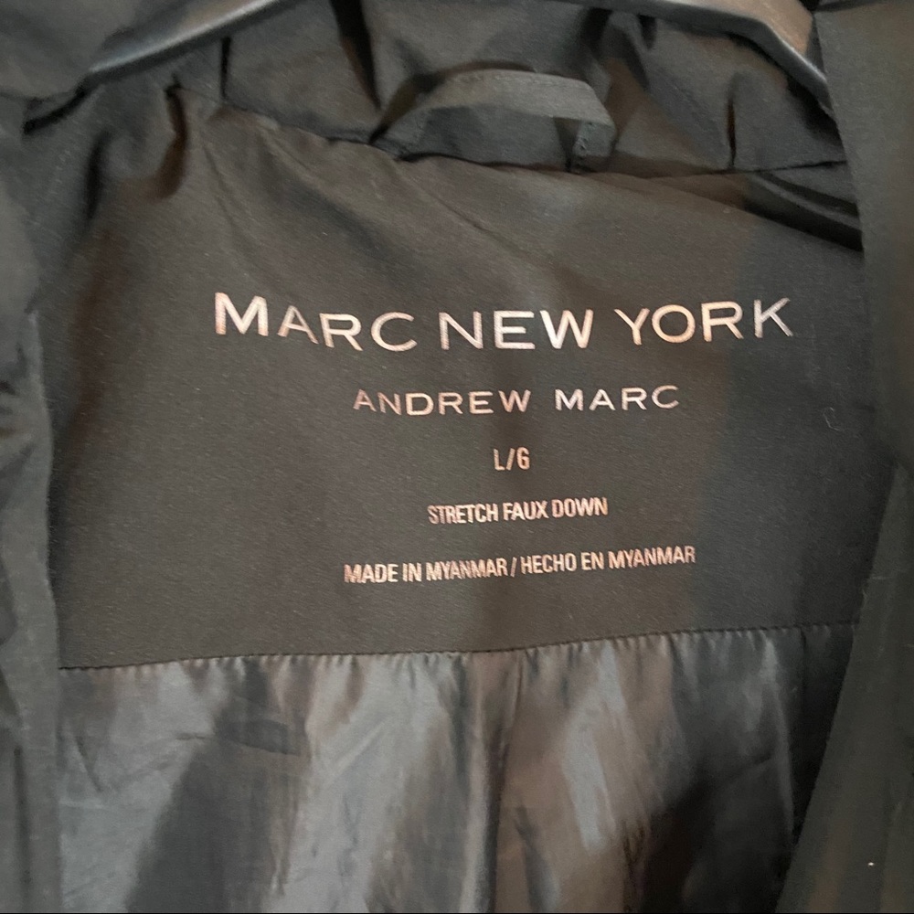 Andrew Marc New York puffer jacket size large - Picture 4 of 9